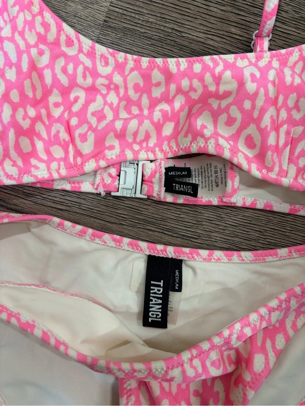 Triangl Maci Pink Leopard Bikini